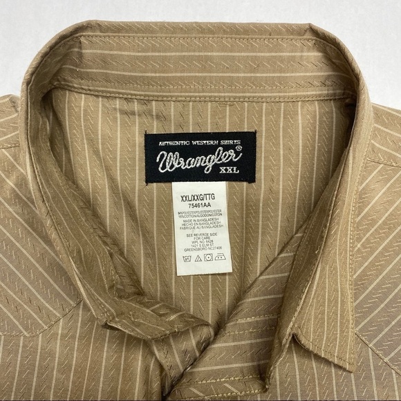 WRANGLER Authentic WESTERN SHIRT XXL - Picture 3 of 4